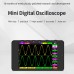 DS100 250MSa/s 50M Mini Digital Oscilloscope 2 Channel Oscilloscope with Black Protective Sleeve