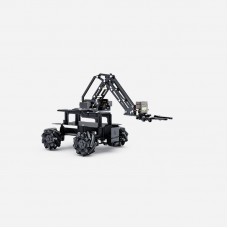 YOURFUN 3-Mode 4WD Smart Robot Car Kit Robot Car Chassis Comes with 3DOF Mechanical Arm for STM32