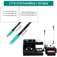 SUGON T60 160W Dual Station Mode Soldering Station Soldering Iron Station with T210 T115 Handles