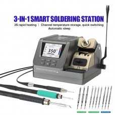 GVM H3 3-in-1 80W Soldering Station Solder Station with T210/T245/T115 Handles for Cellphone Repair