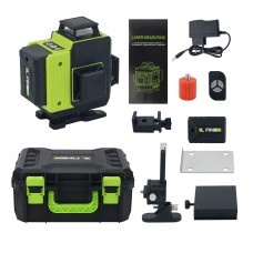 LFINE LLX-360-01 16-Line Green Light Self Leveling Laser Level with Touch Button for Wall Floor Tile