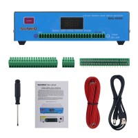 SUNKKO 524D Lithium Battery Pack Transformer Inverter Active Equalizer Balancer LED High Definition Display