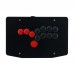 HAMGEEK HG-J500B Arcade Controller Fight Stick Game Controller with Black Red Buttons for Hitbox PC