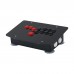 HAMGEEK HG-J500B Arcade Controller Fight Stick Game Controller with Black Red Buttons for Hitbox PC