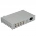 BRZHIFI L1 Frosted Silvery Pure Class A 2.0/2.1 Channel HiFi Audio Power Amplifier 3-Channel Wired In and 1-Channel Out