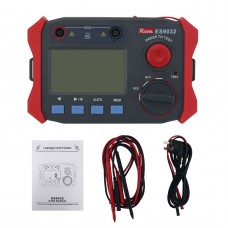 ES9032 Portable Leakage Switch Tester 0-750VAC 0-1000VDC with 4-bit LCD Display for Leakage Protector Measurement