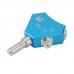 Blue MA-50 14-50MHz 200W 50ohms Portable Positive V Telescopic Shortwave Antenna V1.0 Female Connector