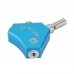 Blue MA-50 14-50MHz 200W 50ohms Portable Positive V Telescopic Shortwave Antenna V1.0 Female Connector