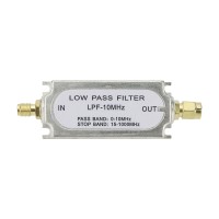 10MHz 50ohms RF Low Pass Filter SMA Male to Female Connector Band Pass Filter High Quality RF Accessory