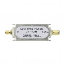 10MHz 50ohms RF Low Pass Filter SMA Male to Female Connector Band Pass Filter High Quality RF Accessory
