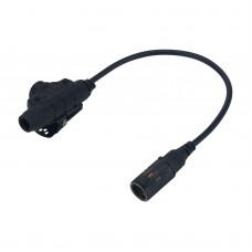 Standard Cable Length Replica TEA U94V2 PTT 6Pin Soft Rubber Waterproof Interface Push to Talk