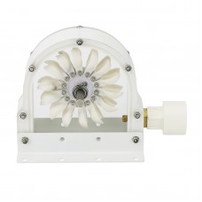 100-300W 500-4000RPM Pelton Wheel Impulse Pelton Turbine with Adapter to DIY Hydroelectric Generator