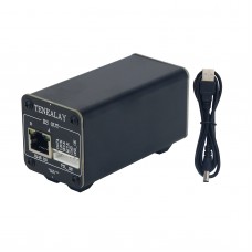 Black HDMI-compatible to RJ45 IIS Audio Signal Converter I2S Differential Signal to TTL Level for HiFi DAC