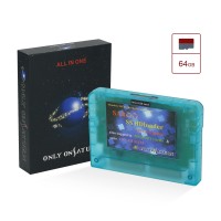 Blue Regular Version SAROO Hardware Drive-free Game Programmer HDloader for Sega Games with 64GB SD Card