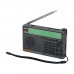 HRD-757 Green Backlight High Performance Multi-band Radio AM/FM/SW APP Smart Remote Control Bluetooth SOS Alarming