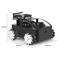 WHEELTEC R550 FOR X3 Robot Car Mecanum Wheel Version RGB Camera with RDK X3 4GB Development Kit ROS Programming AI Kit
