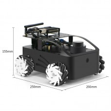 WHEELTEC R550 FOR X3 Robot Car Mecanum Wheel Version RGB Camera with RDK X3 4GB Development Kit ROS Programming AI Kit