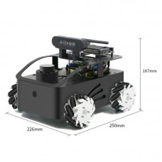 WHEELTEC R550 FOR X3 Robot Car Mecanum Wheel Version Binocular Depth Camera + RGB Camera with RDK X3 4GB Development Kit