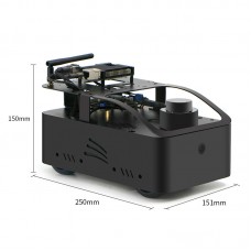 WHEELTEC R550 FOR X3 Robot Car 4WD Version RGB Camera with RDK X3 4GB Development Kit ROS Programming AI Kit