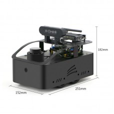 WHEELTEC R550 FOR X3 Robot Car 4WD Version Binocular Depth Camera + RGB Camera with RDK X3 4GB Development Kit ROS Programming