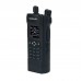 HAMGEEK APX-8000 12W Dual Band Radio VHF UHF Walkie Talkie (Black) Dual PTT with Handheld Microphone