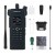 HAMGEEK APX-8000 12W VHF UHF Walkie Talkie Dual Band Radio (Black) Duplex Mode + Programming Cable