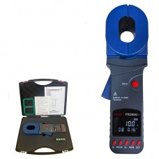 FR2000A 0.01Ω-200Ω Clamp Ground Resistance Tester Earth Clamp Tester (FR2000A+ with Plastic Box)