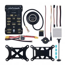 Pixhawk 2.4.8 32Bit Flight Control + Shock Absorber + M8N GPS Module + Brackets + Power Module for Autopilot PX4