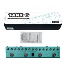 TANK-G Portable Multifunctional Electric Guitar Effects Pedal Delay/Reverb with 36 Editable Presets for M-WAVE