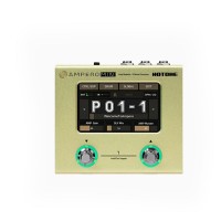 HOTONE Light-yellow Mini MP-50 Ultra-compact Amplifier Modeler Pedal Dual Core Digital Signal Processor