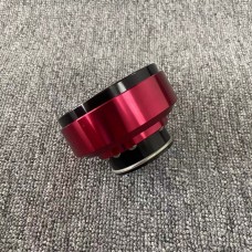 Red Racing Car Simulator Steering Wheel Quick Release Hub Adapter Compatible with MOZA/SIMAGIC Direct Drive Base