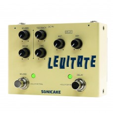 SONICAKE Levitate Delay Reverb 2-in-1 Guitar Effects Pedal Digital Effects Processor for Live Performance