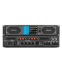 GAP-604 Professional Digital Power Amplifier 4-Channel High Power Audio Amplifier 4x600W for Stage/Karaoke/Club/Home