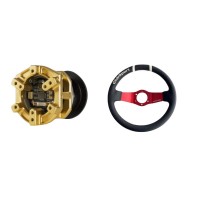 Original Podium Hub Steering Wheel Hub PHUB + ClubSport Steering Wheel Rim for FANATEC Video Games