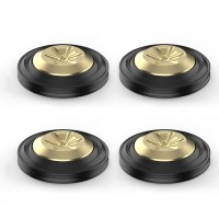 4pcs Target Base Speaker Spike Pads Speaker Spike Feet for Amp DAC CD Player Preamp and Hifi Speaker