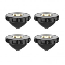 4pcs Adhesive Speaker Spikes Speaker Isolation Spikes Compatible with Target Base Isolation Feet