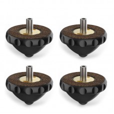 4 Black Point M6 Speaker Spikes Speaker Isolation Spikes Compatible with Target Base Isolation Feet