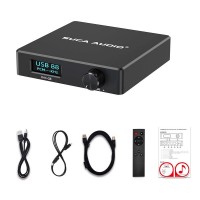 SUCA AUDIO DAC-Q8 HiFi DAC Headphone Amp Audio Decoder with Bluetooth Optical Coaxial PC-USB Input