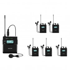 ANLEON MTG-400 570-590MHz Wireless Microphone System for Tourist Guide Simultaneous Interpreting (1* TX + 5*RX)