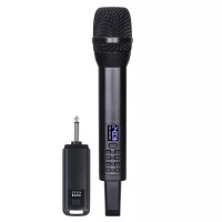 2.4G Rechargeable Microphone Wireless Mic Dynamic Microphone (1 Mic) for Stage Performance Karaoke