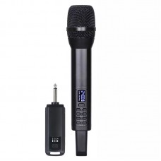 2.4G Rechargeable Microphone Wireless Mic Dynamic Microphone (1 Mic) for Stage Performance Karaoke