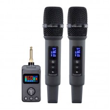 Bluetooth Microphone DSP Anti-Howling Wireless Microphone (M50 + Two D80 Mics with Plastic Tube)