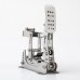 OKRACING T1 PRO 3-Pedal Set SIM Pedals Racing Pedals with Foot Rest Plate for SIM Racing Games