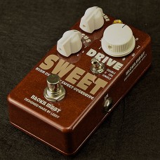 High Dynamic Sweet Drive Overdrive Pedal Vintage Amber Guitar Pedal for Single-/Dual-Coil Pickups