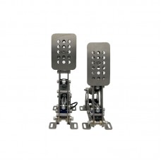 Silvery HE U RC Pedal Game Throttle + Brake Racing Simulator Pedal Remastered Version Support for SIMPRO Software Adjustment