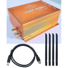 B200 50MHz-6GHz SDR Development Board with Metal Case SDR Platform for Opensource Learning Replacement for Ettus B200
