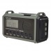 HRD-905 Emergency Radio FM/AM/SW/WX Radio with Emergency Alarm All Band Radio Supports Lighting