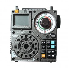 HRD-A320 Graphite Gray Air Band Radio FM/VHF/MW/SW/WB Multi-band Radio/BT/Music Play Emergency Radio