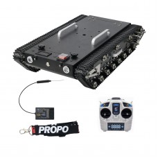 WT600S Full Metal Tank Chassis Off-Road Robot Chassis Robot Car Chassis Assembled (Ready to Use)