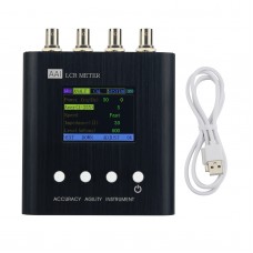 LCR Meter LCR Component Tester LCR Tester 2.4" TFT Color Screen NJ300S 50Hz~300KHz Chinese English